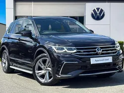 Black Used 2022 VW Tiguan R-line Edition SUV | £25,480 (Fair price)