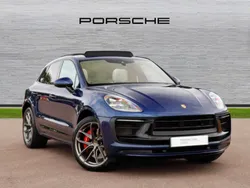 Gentian blue metallic Used 2024 Porsche Macan GTS SUV | £79,490