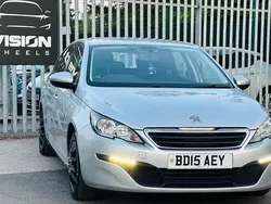 Silver Used 2015 Peugeot 308 Access Estate | £2,195 (Fair price)