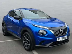 Magnetic blue Used 2024 Nissan Juke N-Connecta SUV | £21,402 (Fair price)