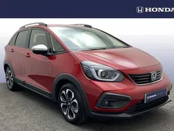 Premium crystal red Used 2021 Honda Jazz EX Hatchback | £16,990 (Fair price)
