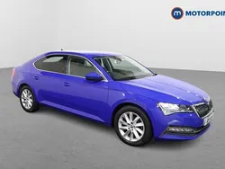 Blue Used 2021 Skoda Superb SE Technology Hatchback | £16,649 (Good price)