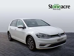 White Used 2019 VW Golf VII Match Hatchback | £12,495 (Fair price)