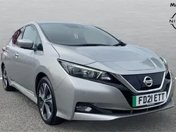 Silver Used 2021 Nissan Leaf N-Connecta Hatchback | £10,102 (Good price)