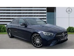 Blue Used 2022 Mercedes E200 AMG line Sedan | £32,669