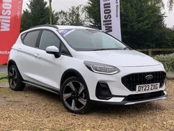 White Used 2023 Ford Fiesta Active Hatchback | £15,641 (Fair price)