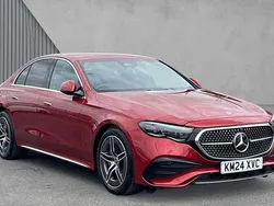 Red Used 2024 Mercedes E220 Advanced Sedan | £47,777