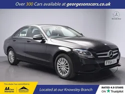 Black Used 2014 Mercedes C220 SE Sedan | £8,000 (Fair price)