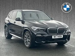 Black Used 2021 BMW X5 M Sport SUV | £38,799 (Good price)