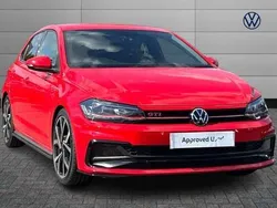 Red Used 2021 VW Polo GTI Hatchback | £17,625 (Good price)