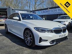 White Used 2020 BMW 318 Sport Line Sedan | £19,995 (Fair price)