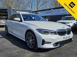 White Used 2020 BMW 318 Sport Line Sedan | £19,995 (Fair price)