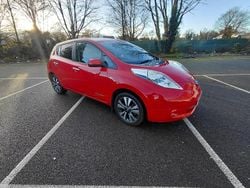 Red Used 2016 Nissan Leaf Tekna Hatchback | £3,299 (Good price)
