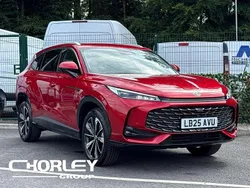 Red New 2025 MG HS Trophy SUV | £24,914 (Fair price)