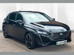 Nera black Used 2024 Peugeot e-308 Allure Hatchback | £19,149 (Good price)