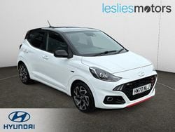White Used 2020 Hyundai i10 N Line Hatchback | £11,299 (A bit pricey)