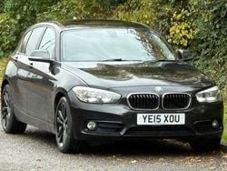 Black Used 2015 BMW 116 Sport Line Hatchback | £4,475 (Fair price)