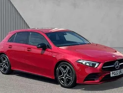 Red Used 2022 Mercedes A180 Executive Hatchback | £21,587 (A bit pricey)
