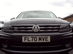 Indium grey metallic Used 2020 VW Tiguan R-line SUV | £24,500 (Good price)