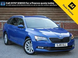 Blue Used 2019 Skoda Superb SE Technology Estate | £14,995 (Fair price)