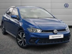 Blue Used 2022 VW Polo R-line Hatchback | £17,690 (Fair price)