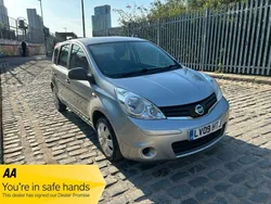 Silver Used 2009 Nissan Note Visia MPV | £3,695 (Fair price)
