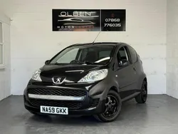 Black Used 2009 Peugeot 107 Hatchback | £1,495 (Good price)