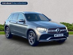 Grey Used 2021 Mercedes GLC300 AMG line Estate | £28,233 (Super price)