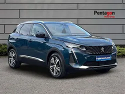 Blue Used 2022 Peugeot 3008 Allure Premium SUV | £15,995 (Fair price)