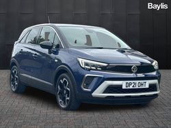 Blue Used 2021 Vauxhall Crossland Elite SUV | £11,768 (Fair price)