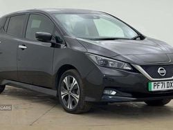 Black Used 2021 Nissan Leaf N-Connecta Hatchback | £11,695 (Fair price)