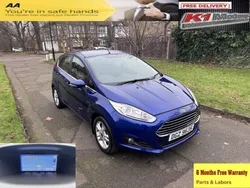 Blue Used 2016 Ford Fiesta Zetec Hatchback | £4,999 (Good price)