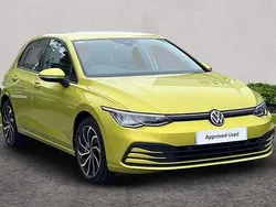 Yellow Used 2021 VW Golf VIII Life Hatchback | £16,495 (Good price)