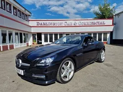 Black Used 2014 Mercedes SLK250 AMG Cabriolet | £8,995 (Good price)