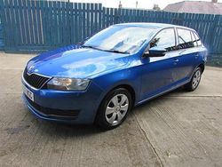 Blue Used 2017 Skoda Rapid Hatchback | £6,995 (A bit pricey)