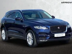 Blue Used 2018 Jaguar F-Pace Portfolio SUV | £18,895 (Fair price)