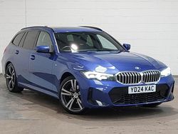 Blue Used 2024 BMW 320 M Sport Estate | £31,698 (Fair price)