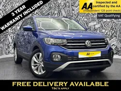 Blue Used 2022 VW T-Cross SE SUV | £14,995 (Fair price)