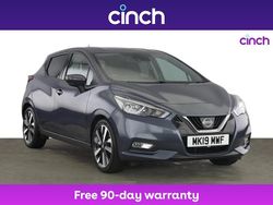 Grey Used 2019 Nissan Micra Tekna Hatchback | £9,649 (A bit pricey)