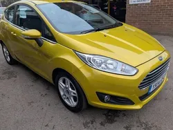 Yellow Used 2014 Ford Fiesta Zetec Hatchback | £5,495 (A bit pricey)