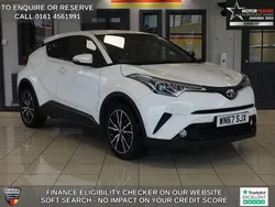 White Used 2017 Toyota C-HR SUV | £11,270 (Fair price)