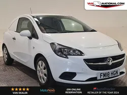 White Used 2018 Vauxhall Corsa Van | £7,690 (Fair price)
