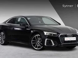 Black Used 2021 Audi A5 S-Line Coupe | £22,750 (Fair price)