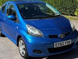 Blue Used 2010 Toyota Aygo Hatchback | £1,995 (Fair price)