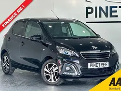 Black Used 2020 Peugeot 108 Allure Hatchback | £8,799 (Fair price)