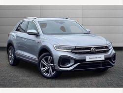 Pyrite silver Used 2023 VW T-Roc R-line SUV | £23,795 (Fair price)