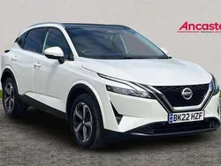 White Used 2022 Nissan Qashqai N-Connecta SUV | £19,975 (Fair price)