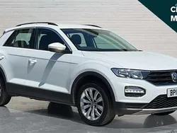 White Used 2019 VW T-Roc SE SUV | £13,817 (Fair price)