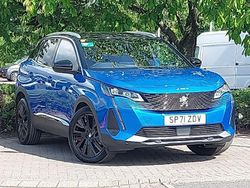 Blue Used 2021 Peugeot 3008 Premium SUV | £14,698 (Fair price)