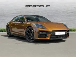 Madeira gold metallic New 2025 Porsche Panamera 4 Sedan | £108,990